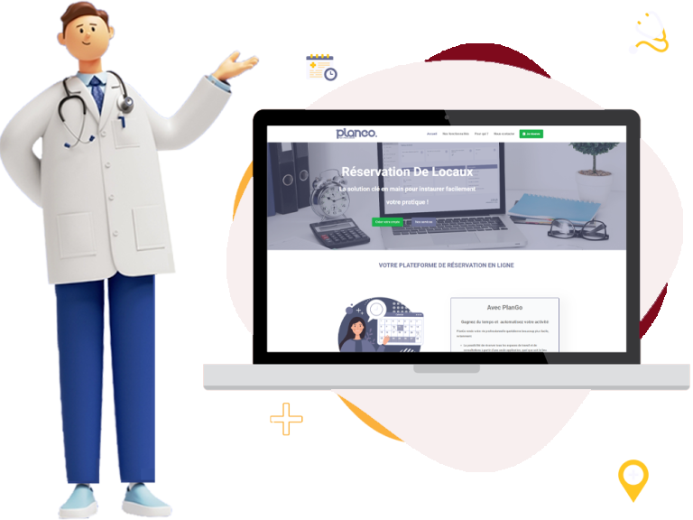 PlanGo : la solution pour réserver et gérer votre cabinet